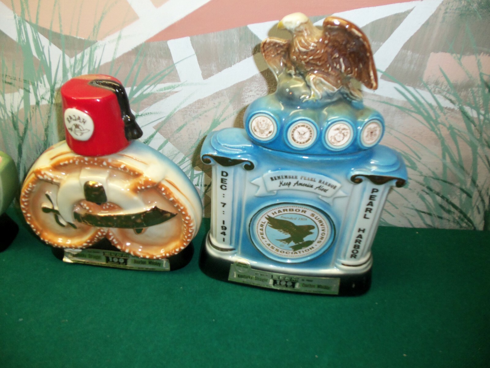 Lot of 8 Jim Beam Decanters eBay