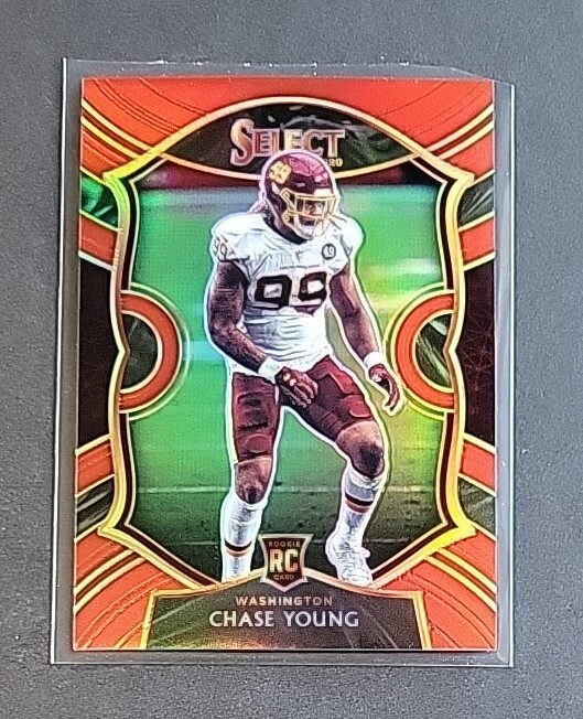 Chase Young 2020 Panini Select Red Concourse Prizm RC #24/99 Rookie #64