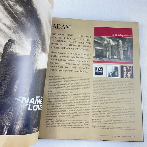 U2 by U2 by Neil McCormick Large Coffee Table Hardcover Book Bono The Edge Larry - Picture 12 of 13