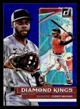 2022 Donruss #5 Cedric Mullins Holo Blue Card Baltimore Orioles
