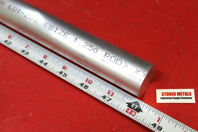 4 Pieces 1-1/2" X 10" Aluminum 6061 Round Rod Bar | T6511 Solid Lathe Stock - USA Made