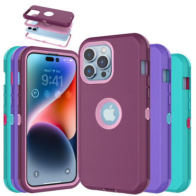 For iPhone 14 13 12 Pro Max 11 XR XS Max Phone Case Cover Fits