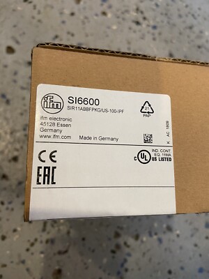 1PC New IFM SI6600 Flow Monitors Expedited Shipping