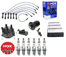 Tune Up Kit Filters,Cap,Rotor,NGK Wires+Iridium Plugs FOR Lexus GS300 93-97