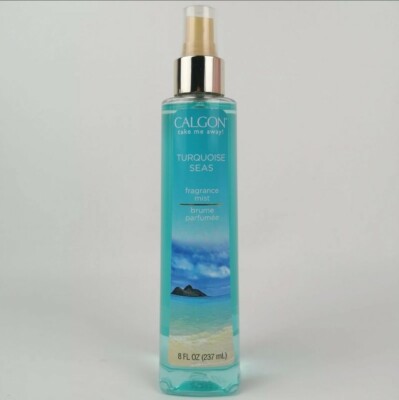Calgon 8oz Take Me Away Turquoise Seas Body Mist Fragrance Spray