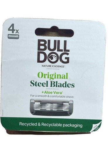 Bull Dog Original Steel 5-Blade Cartridge Refills 4ct.