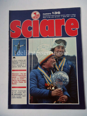 SKI SKI 1976 Zeitschrift Nr 136 Mittermaier Stenmark BLAUE LAWINE Ski Vintage