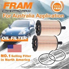 2 x Fram Oil Filters for SEAT Cordoba III SDi IBIZA IBIZA IV IBIZA V TOLEDO
