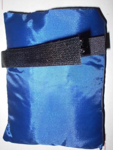 NEW 5" X 7" Padded Fragile Bag Pouch BLUE / glasses case lens camera glass phone - Picture 4 of 5