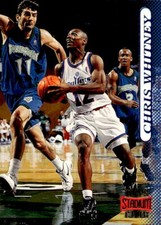 1997 topps #165 NBA Chris Whitney card