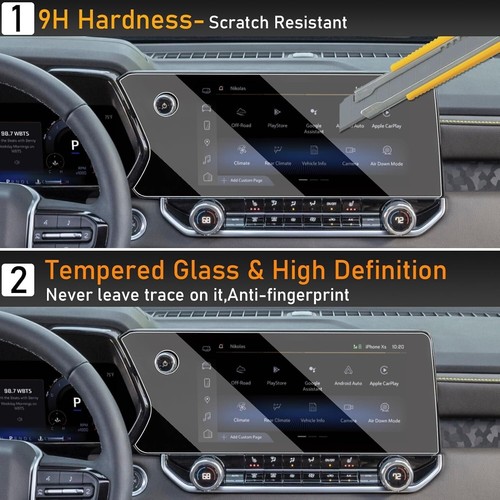 Car Screen/ Ultra- Tough Screen Protector For Chevy Colorado/ GMC Canyon 2023-25 - Picture 5 of 7
