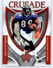 Mark Clayton 2007 Leaf Rookies & Stars #/1000 Crusade Red #C-6