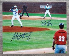 Dustin Ackley & Alex White Signed 8x10 Photo Seattle Mariners MLB RAD