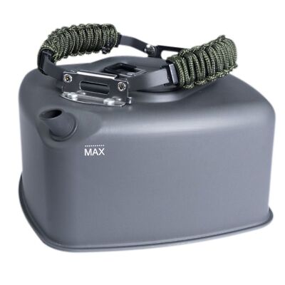 RidgeMonkey Square Kettle Large Paracord Edition - Wasserkocher, Kochtopf, Kanne