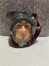 Royal Doulton Miniature Character Toby Jug Rip Van Winkle D6517