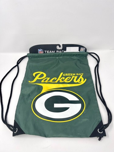 Northwest NFL Green Bay Packers Team Spirit Back Sack Drawstring Sling Bag WI