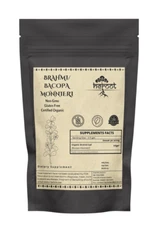 Brahmi Powder (Bacopa Monnieri) - Organic Herbal Supplement for Brain Health