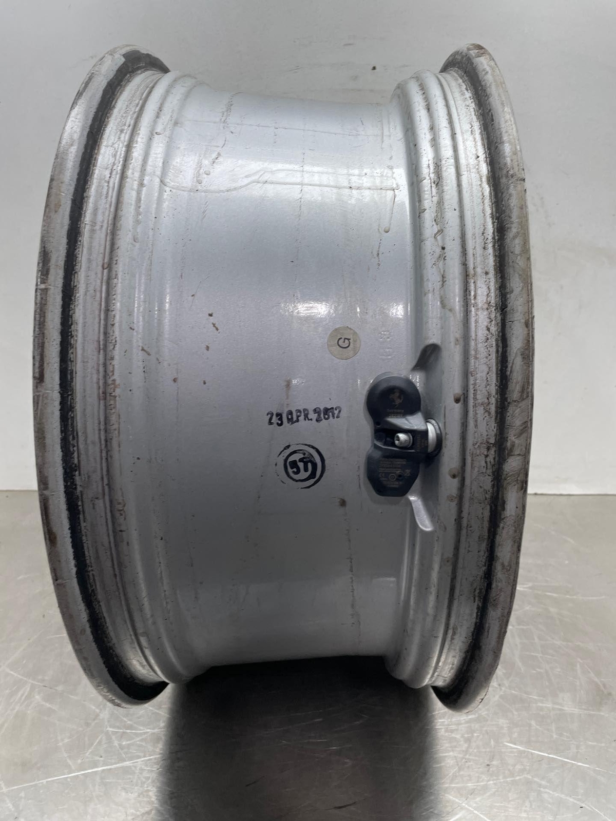 2012 Maserati Quattroporte OEM Alloy Wheel Rim 10 Double Spoke 19" x 8.5" *Edge*