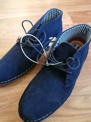 hush puppies blue suede shoes