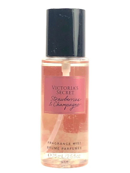 VICTORIA’S SECRET STRAWBERRIES & CHAMPAGNE FRAGRANCE BODY MIST SPLASH 2.5 oz