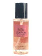 VICTORIA  S SECRET STRAWBERRIES  CHAMPAGNE FRAGRANCE BODY MIST SPLASH 2.5 oz