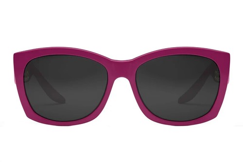 Barton Perreira "Cora" Fuschia "Kiss You Back" Grey Polar Ltd Edition Sunglass - Picture 5 of 9
