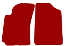 Rot Fußmatten, Teppiche VORNE für Toyota Avensis I T22 1998-2002 14xRand