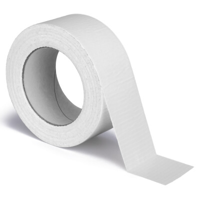 10er Pack | Premium Panzertape Weiß [50m x 48mm] Gewebeband | Klebeband