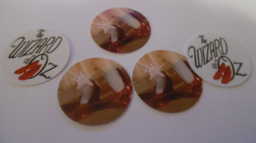 Pre Cut One Inch Bottle Cap Images! Red Shoes Wizard of Oz Free Shipping! - Picture 1 of 1