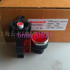 1Pcs New Honeywell with light button PB22D-01-AC220V-R