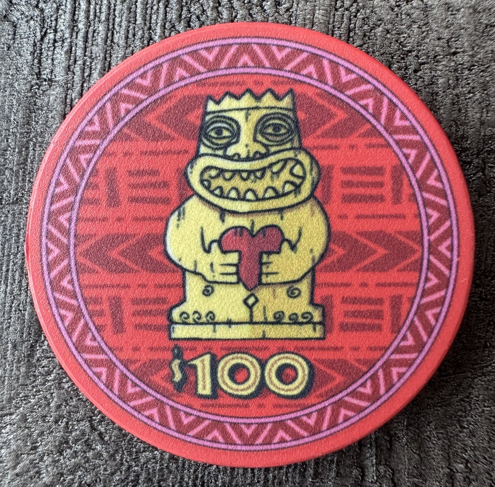 1000 Tiki King Poker Chips eBay
