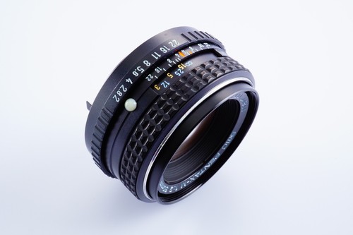 EX+++++ SMC PEXTAX M 50mm F/2 MF Standard Lens w/ Filter From JAPAN - Picture 8 of 17