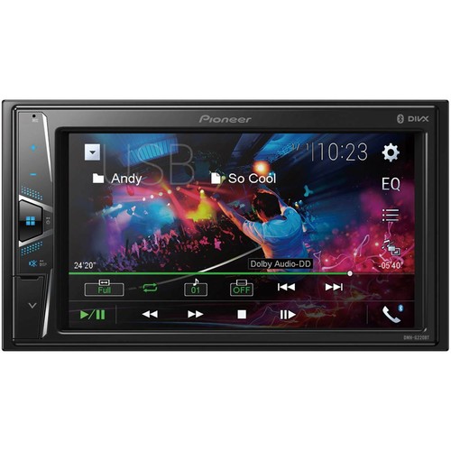 Pioneer DMH-G220BT 2 DIN Autoradio con Bluetooth per KIA Carens III 2006-2010 - Foto 4 di 4