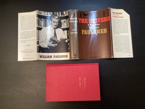 WILLIAM FAULKNER The Reivers 1962, 1st Edition 1st Printing HCDj - Foto 2 di 24
