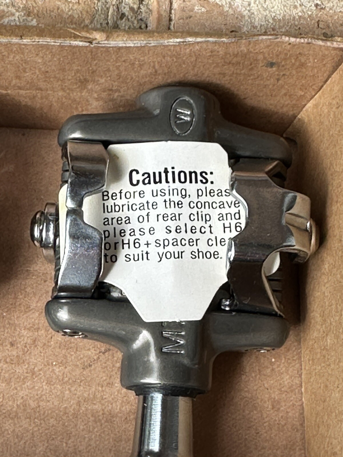 Vintage NOS NEW Wellgo M7 Clipless Pedals