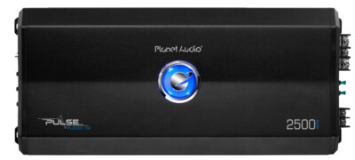 Planet Audio PL2500.1M 2500 W Max Monoblock Class A/B Car Stereo Power Amplifier