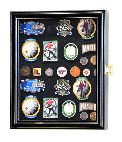 XS Golf Marker Magnet Divot Tool Display Case Cabinet Holder 98% UV - Lockable - Picture 18 of 20