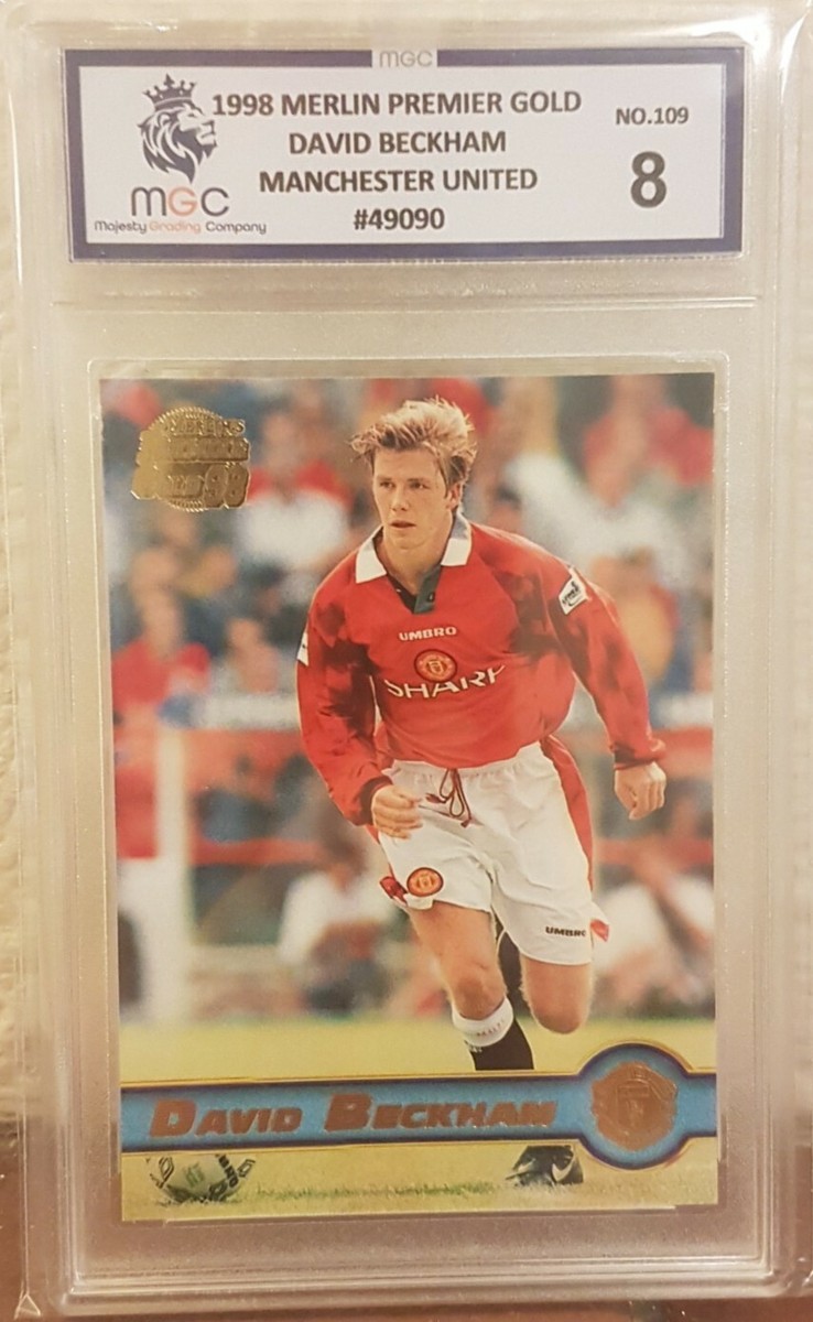 1997-98 Merlin Premier Gold - David Beckham #109 for sale online