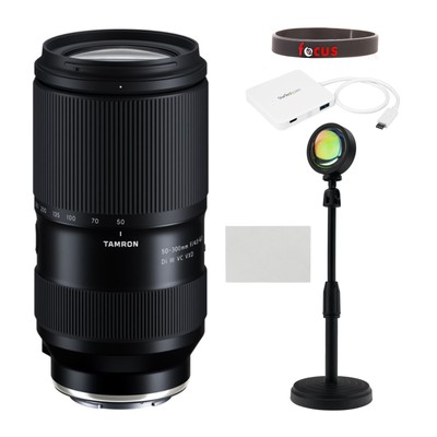 Tamron A069S 50-300mm F4.5-6.3 Di III VC VXD Lens Bundle