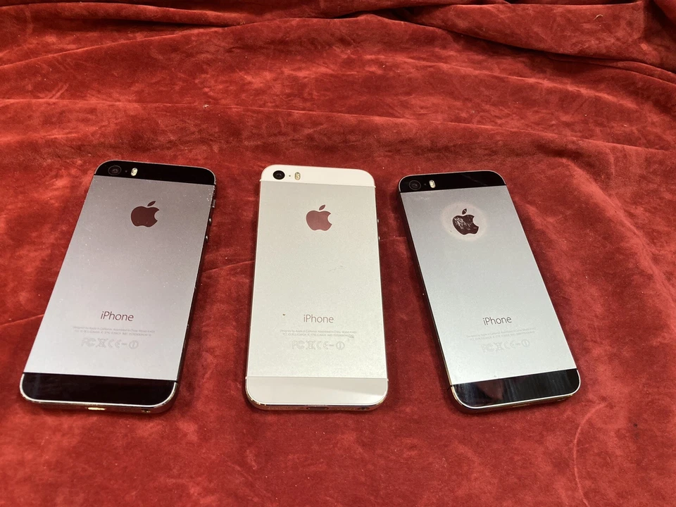 Family Plan Lot Of 3 Working Apple iPhone 5s 16gb For Tracfone Wireless A1453 - Image 4 of 4