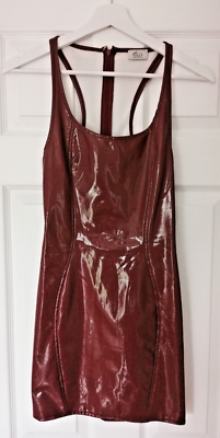 burgundy pvc dress Francy Fitted Knit Sweater Dress  Allie and Me Boutique