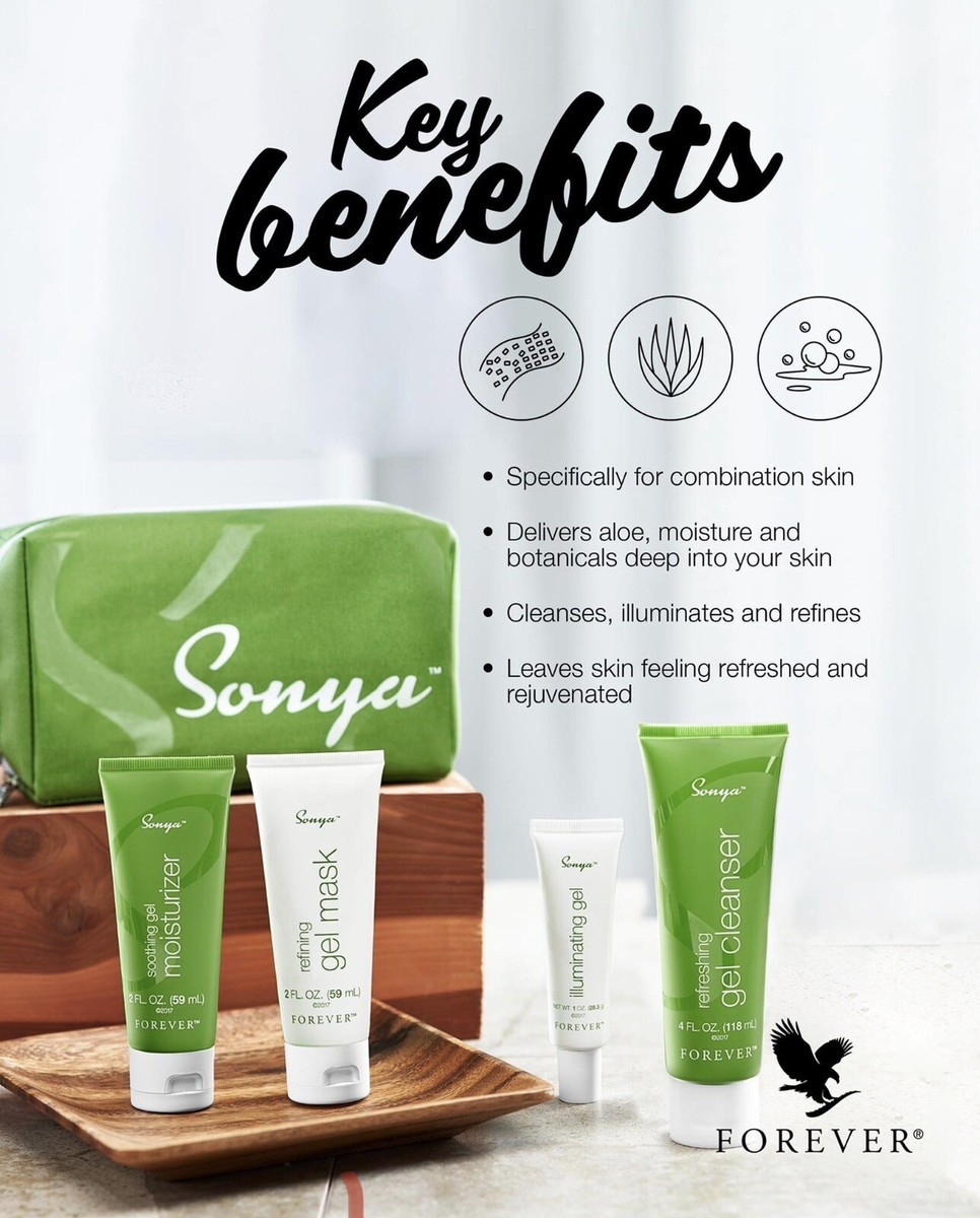 FOREVER LIVING SONYA DAILY SKIN CARE SYSTEM (4 ITEMS INCLUDES FREE  SHIPPING!! | eBay