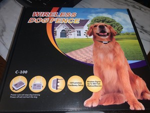 c100 wireless dog fence