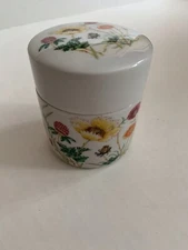 Takahashi Floral Vanity Jar With Lid