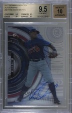 2017 Bowman High Tek Auto Kevin Maitan #BHT-KM BGS 9.5 GEM MINT Auto 2r7