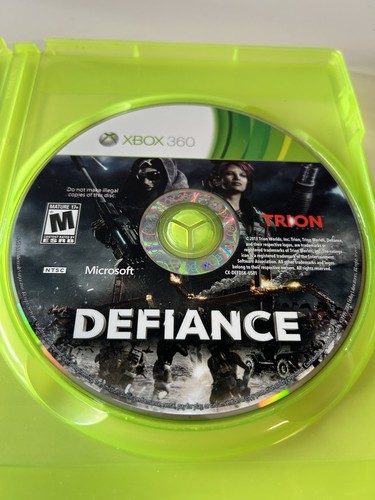Defiance (Microsoft Xbox 360, 2013) con cartoline promozionali e adesivi *CIB* - Foto 7 di 11