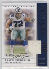 2019 Panini National Treasures Century Materials 74/99 Travis Frederick 1u6