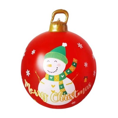 Festlicher Leuchtballon Weihnachtsmann