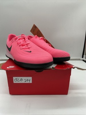 Nike Phantom GX II Academy IC FJ2581-600 Mens 11 Pink Indoor Soccer Shoes JLO204