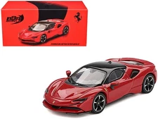 1:64 Ferrari SF90 -- Rosso Corsa (Red) -- BBR BBRFER64030